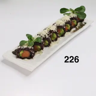 226. Black salmon tempura