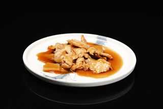 166 POLLO CON FUNGHI E BAMBU