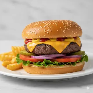 Hamburguesa De Ternera Clásica