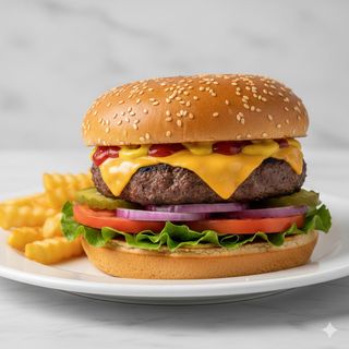 Hamburguesa De Ternera Clásica
