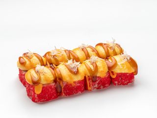 Запечений рол з крабом та сиром Пармезан