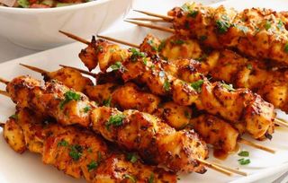 Brochettes de poulet