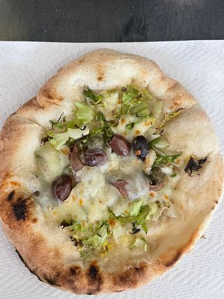 Pizzetta con scarola