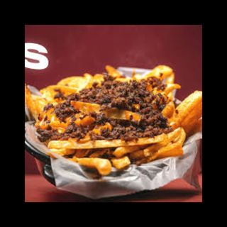 Patatas Cheddar Con Carne Picada