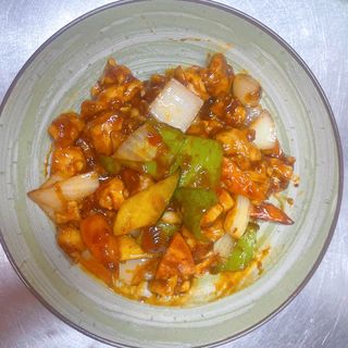 Pollo Con Guindillas