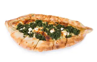 Pide spinaci e formaggi