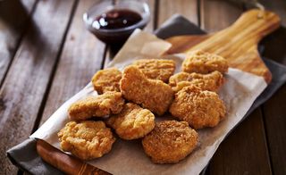 Bocconcini di petto di pollo panati e fritti - 8 pezzi