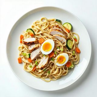 N.233 Udon con pollo