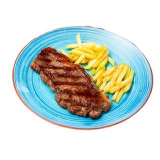 Ternera Con Patatas Fritas