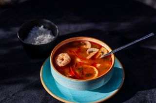 ტომიამი კრევეტებით