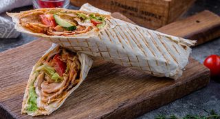 შაურმა საშუალო ქათმის 