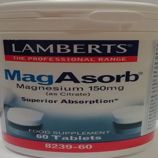 Citrato De Magnesio Magasorb (60 Tabletas) Lamberts Española