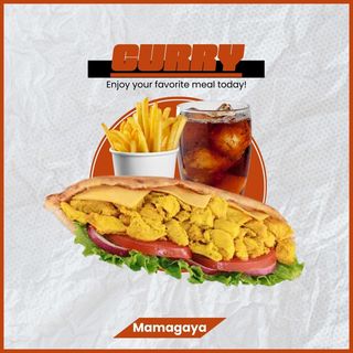 Combo : Curry + Frites +Boisson