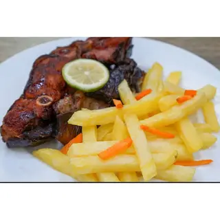 Chips Goats Meat