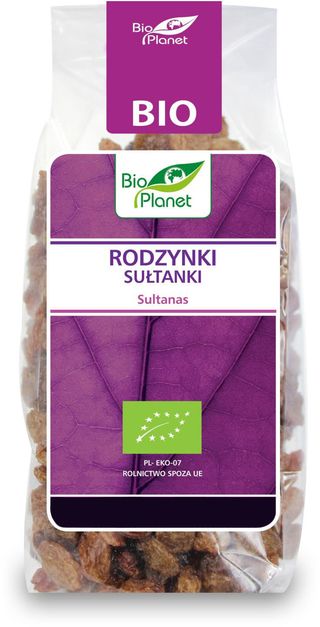 RODZYNKI SUŁTANKI BIO 200 g - BIO PLANET