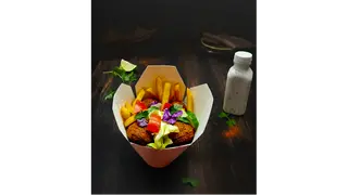FALAFEL DUŻY BOX + AYRAN