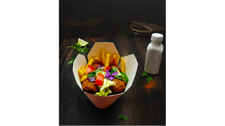 FALAFEL DUŻY BOX + AYRAN