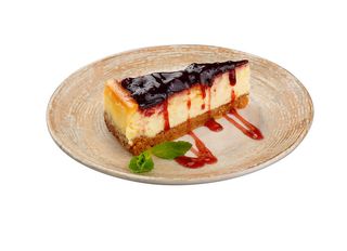 Чийзкейк със сладко от боровинки (150г)