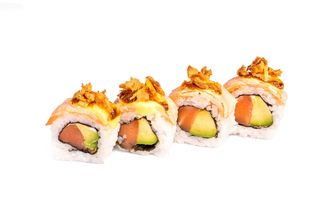 53.Uramaki Salmón Plus(4 Pzas.)