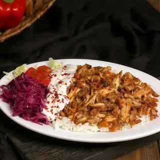Arroz Y Carne Mixta