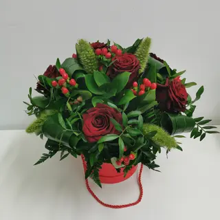 Box kwiatowy / Flowerbox ,,Red”
