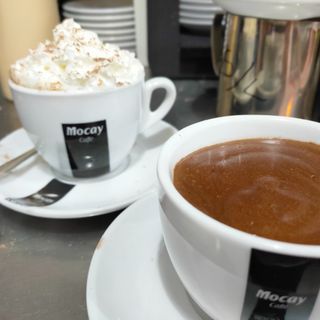 Churros con chocolate