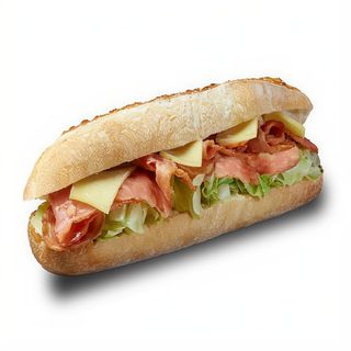 Bocadillo especial de bacon