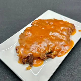 Menú (5) Cerdo Asado Con Salsa Dulce Y Picante