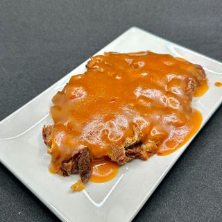 Menú (5) Cerdo Asado Con Salsa Dulce Y Picante