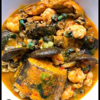 Native Soup with Fish & Any Swallow of Choice