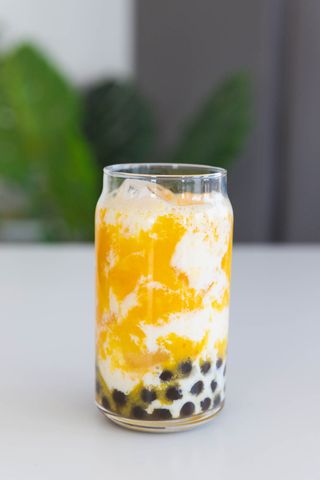Milk tea boba - Mango