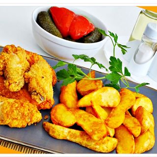 Meniu aripioare de pui picante super gustoase  500 gr