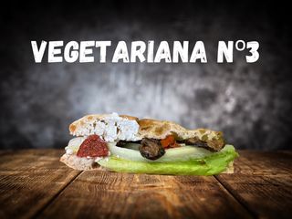 3-. Schiacciata VEGETARIANA 3