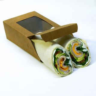 ინდაურის ლორის ცივი ვრაპი