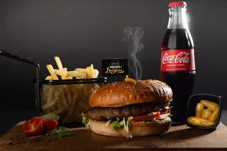 Spicy Burger Meni 1