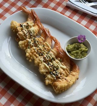 Gamberi fritti in Pastella