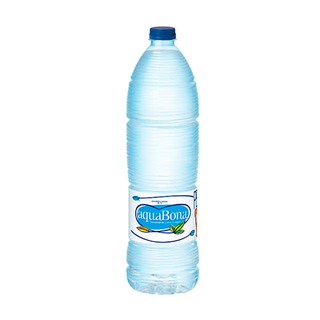 Agua botella 1,5 L.