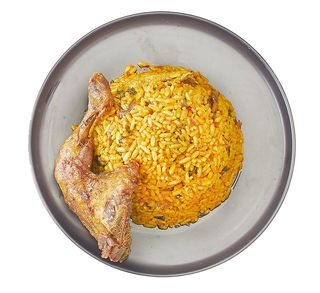 Native rice + Chicken