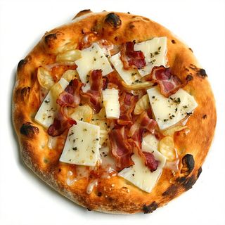 Provola, pancetta e patatine grande