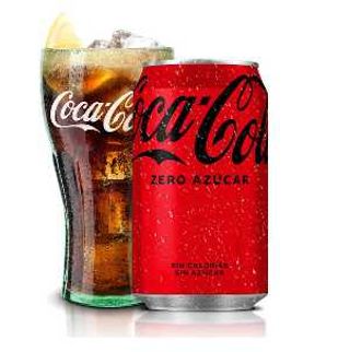 Coca-Cola Zero Azúcar lata 330ml.