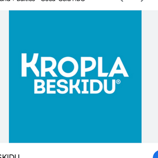 Woda mineralna niegazowana Kropla Beskidu 0,33l