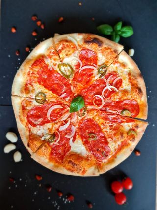 Pizza Salami Piccante