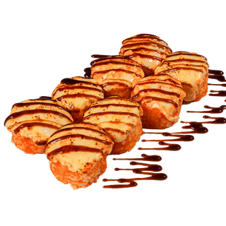 Рол запечений з креветкою