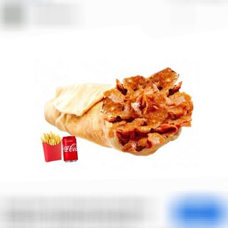 Menú Durum Normal Solo Carne