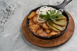 Картофель жареный по-домашнему (200 гр.)