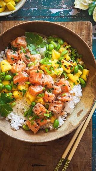 Salmon poke
