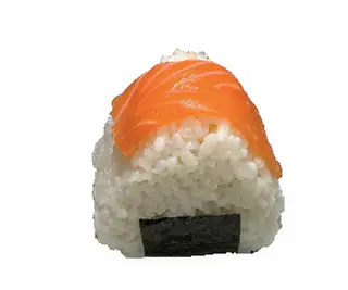 41A.Onigiri De Salmón Con Queso Y Aguacate (1 Pza.)
