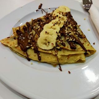 CREPE Nutella banane fruit sec 