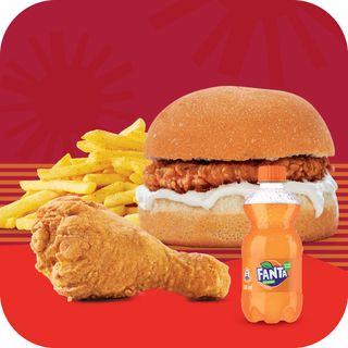 Chicken Value Burger Snack Box!