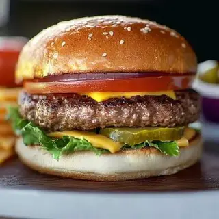 Mutton burger